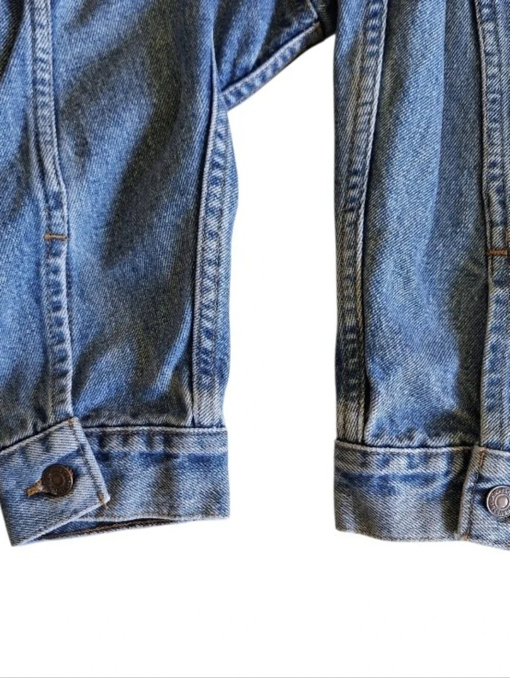 Vintage 1995 Levi’s 70507 Made in USA Denim Trucker Jacket L